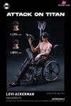 Attack On Titan Wheelchair Captain Levi Statue - Sgs Studio [Pre-Order]