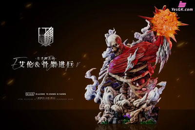 Attack on Titan Where the Left Hand Goes Eren & Skeleton Attack Titan GK Statue - AZ Studio [Pre-Order] - Attack on