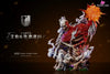 Attack on Titan Where the Left Hand Goes Eren & Skeleton Attack Titan GK Statue - AZ Studio [Pre-Order] - Attack on