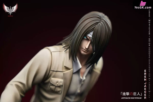 Attack On Titan Wounded Soldier Eren Jaeger Statue - Saoirse Studio [In-Stock] - Full Payment - Attack on Titan
