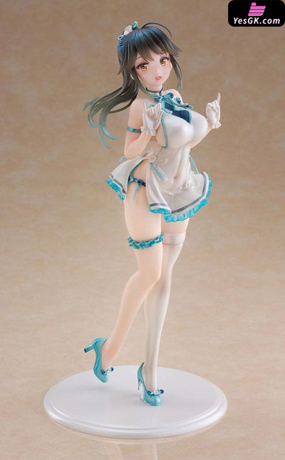 Avian Romance Pink Label Ponytail Girl: Qipao (Licensed) Figure - WAVE Studio [Pre-Order] Deposit Others