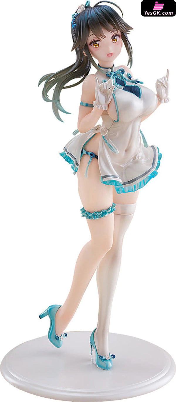 Avian Romance Pink Label Ponytail Girl Qipao Ver. 1/6 Scale Figure - WAVE [Pre-Order] Others