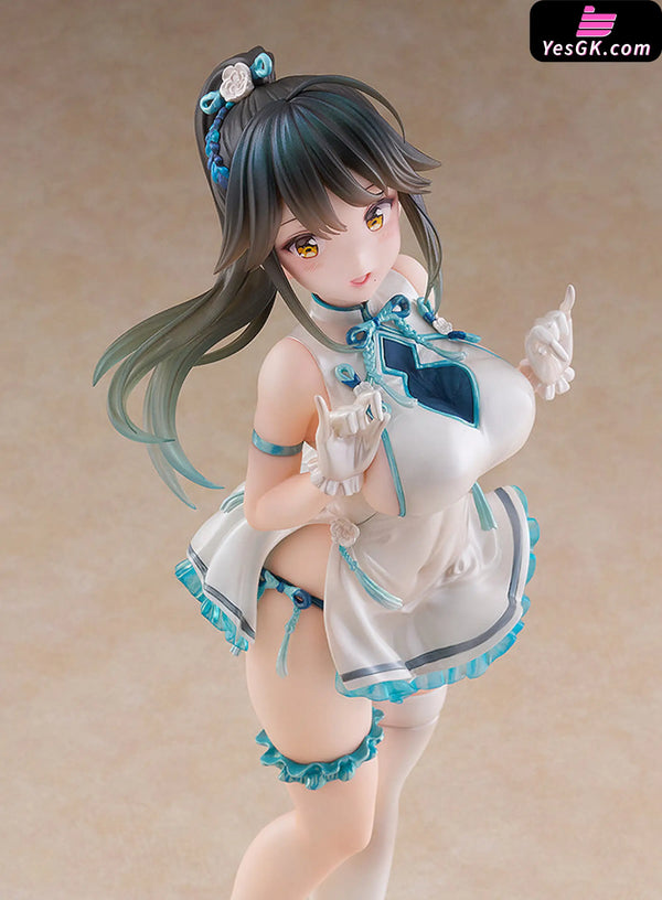 Avian Romance Pink Label Ponytail Girl Qipao Ver. 1/6 Scale Figure - WAVE [Pre-Order] Others