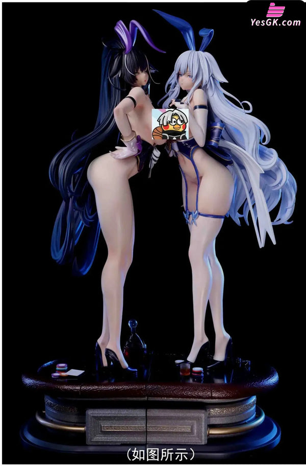 Azur Lane Bunny Musashi & Shinano 1/4 GK Statue - Acy Studio & Xpic Studio [In-Stock] - Full Payment / Double Version