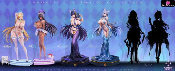 Azur Lane Fox Sisters 1/4 GK Statue - AstralSpirit Studio [In-Stock] - Azur Lane