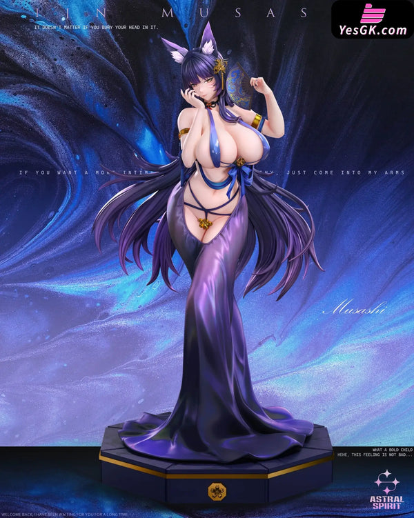 Azur Lane Fox Sisters 1/4 GK Statue - AstralSpirit Studio [In-Stock] - Full Payment / Musashi - Azur Lane