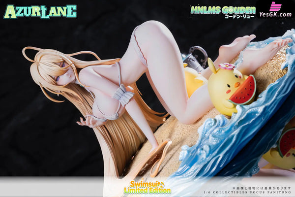 Azur Lane Gouden Leeuw Statue - Mei Ying Studio