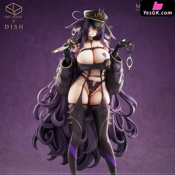 Azur Lane No.4 Twin Police Sisters MUSASHI GK Statue - Cast Design x Dish Studio [Pre-Order] Deposit / 1/4 Scale Azur