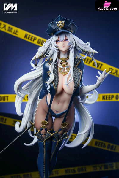 Azur Lane Police Beauties Duo Musashi & Shinan 1/4 GK Statue - Venus Mint Studio [In-Stock] Azur Lane