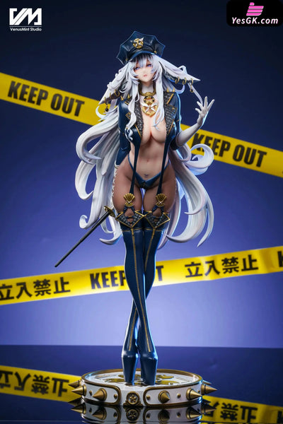 Azur Lane Police Beauties Duo Musashi & Shinan 1/4 GK Statue - Venus Mint Studio [In-Stock] Full Payment / Musashi