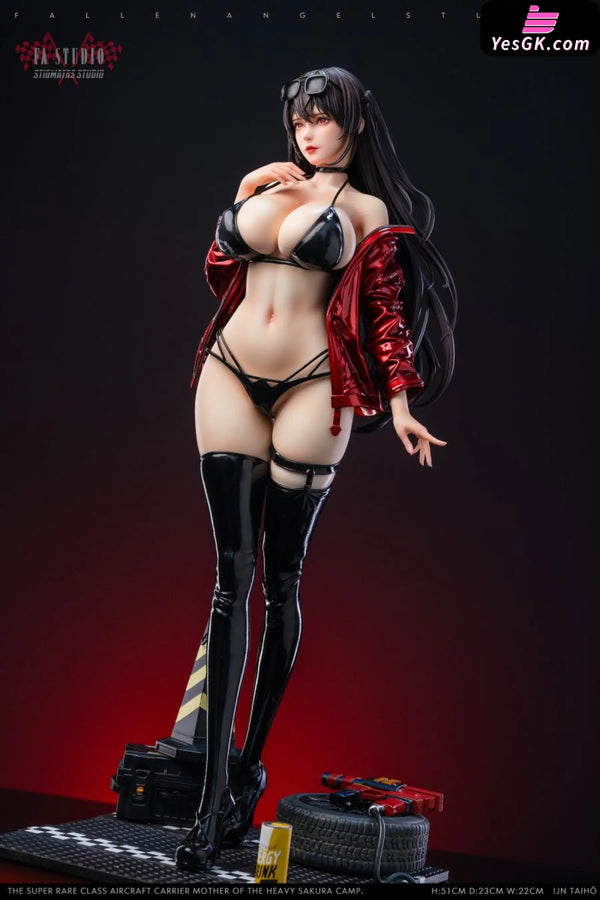 Azur Lane Racing Suit Taihou + Cheongsam Suit Taihou GK Statue - Fallen Angel Studio & STIGMATAS Studio [Pre-Order