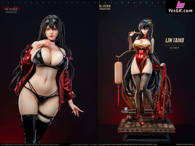 Azur Lane Racing Suit Taihou + Cheongsam Suit Taihou GK Statue - Fallen Angel Studio & STIGMATAS Studio [In-Stock] Full