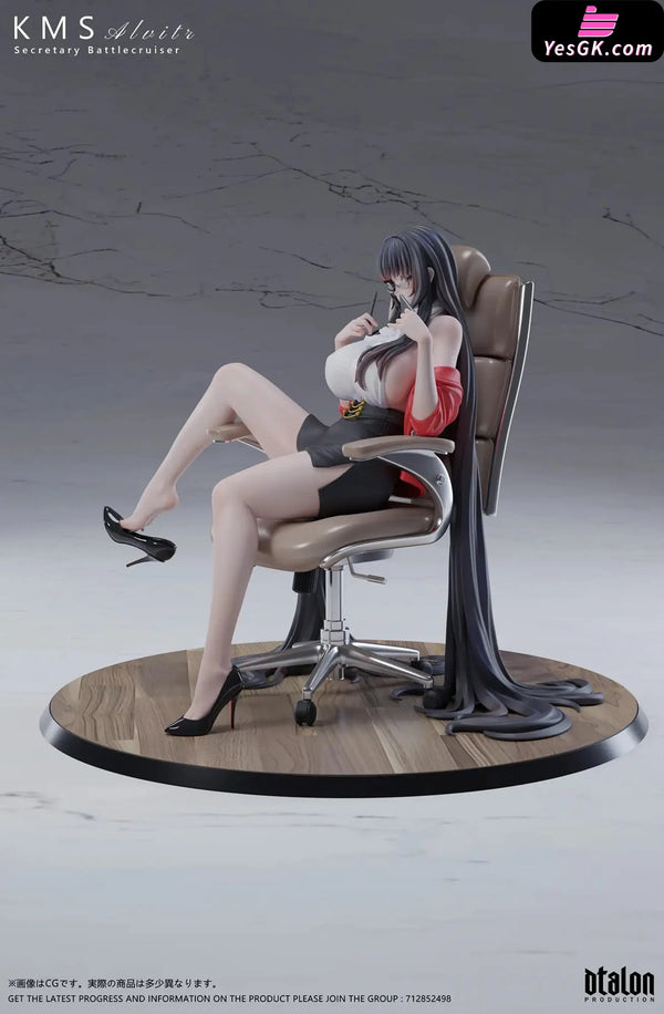 Azur Lane Secretary Alvitr GK Statue - Dtalon Studio [Pre-Order] Azur Lane