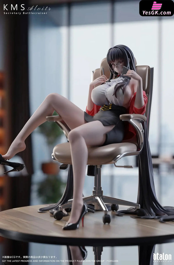 Azur Lane Secretary Alvitr GK Statue - Dtalon Studio [Pre-Order] Azur Lane