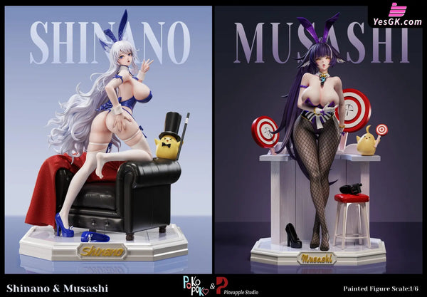 Azur Lane Shinano & Musashi GK Statue - Pineapple Studio & POKO POKO Studio [Pre-Order] Azur Lane