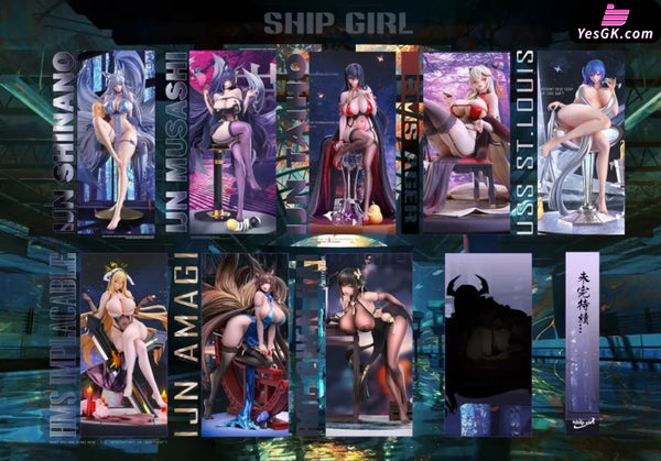 Azur Lane Shipgirls Series #9 Chen Hai 1/6 GK Statue - Ship Girl Studio [Pre-Order] - Azur Lane