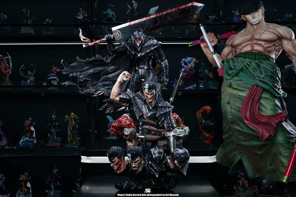Berserk Battle Series GUTS AND THE BERSERKER ARMOUR GK Statue - Player 1 Studio [Pre-Order]