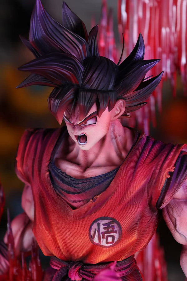 Dragon Ball Kaio-ken Goku 1/6 Scale GK Statue - YUN QI Studio [Pre-Order]