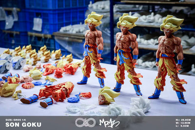 Dragon Ball First Super Saiyan Goku 1/6 GK Statue - Boundless Blank Studio [In-Stock]