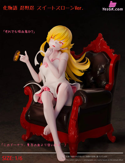 Bakemonogatari Shinobu Oshino Sweet Throne GK Statue - Monster Studio [Pre-Order] Others