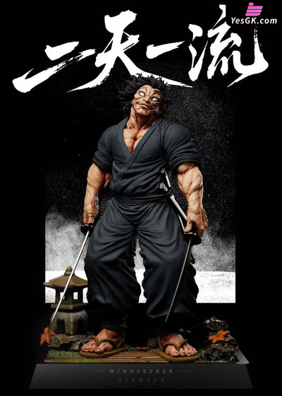 Baki-Dou Musashi Miyamoto Statue - Windseeker Studio