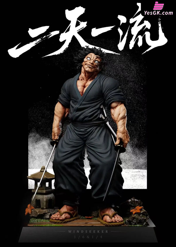 Baki-Dou Musashi Miyamoto Statue - Windseeker Studio
