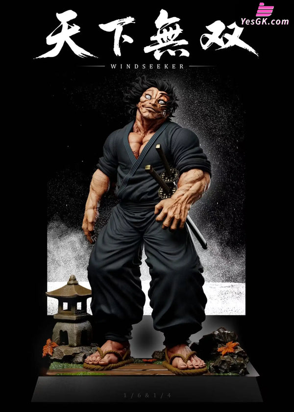 Baki-Dou Musashi Miyamoto Statue - Windseeker Studio