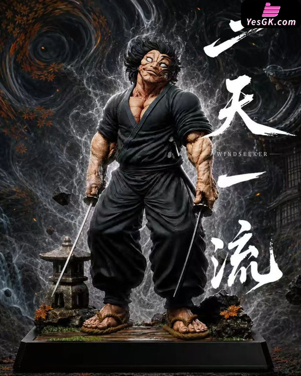 Baki-Dou Musashi Miyamoto Statue - Windseeker Studio