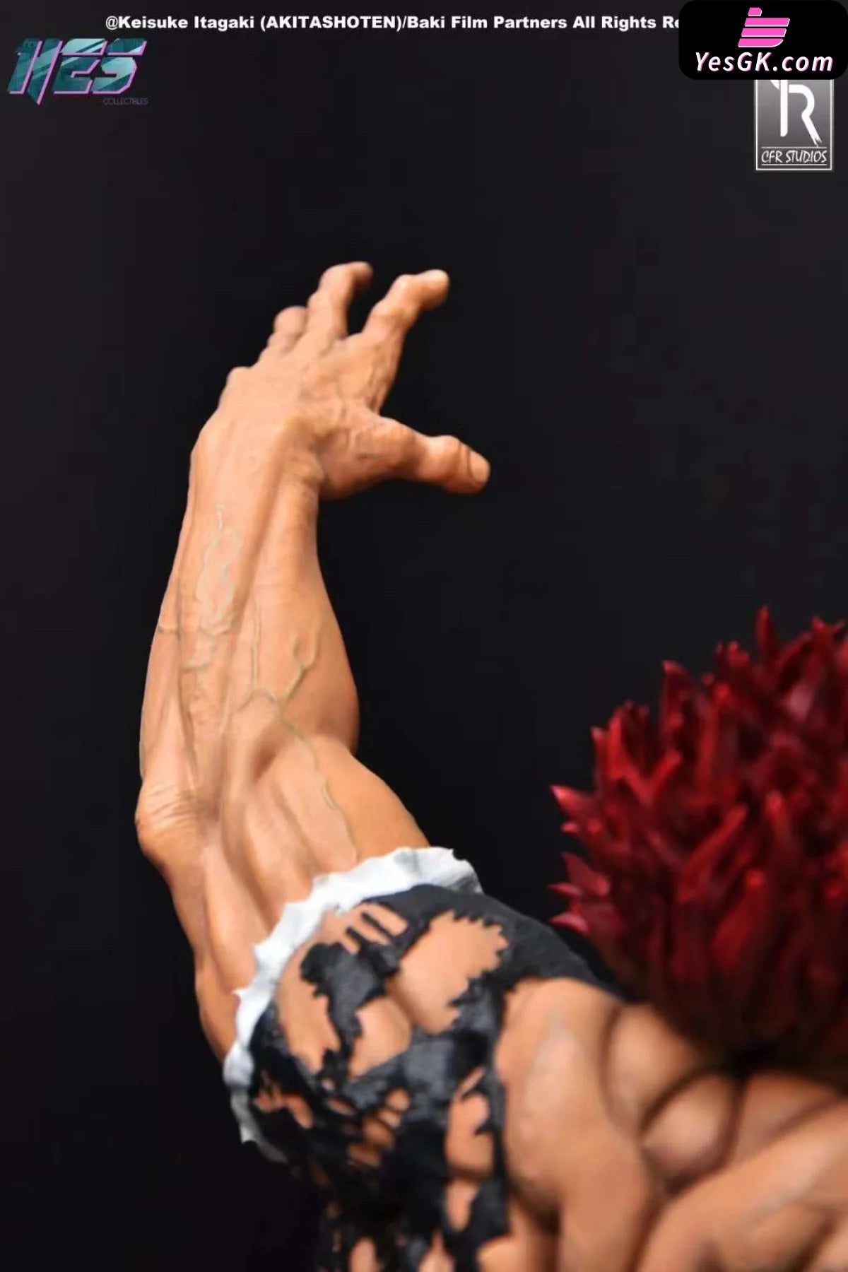 Baki The Grappler Yujiro Hanma Resin Statue - Hes Collectibles Studio [Pre-Order]