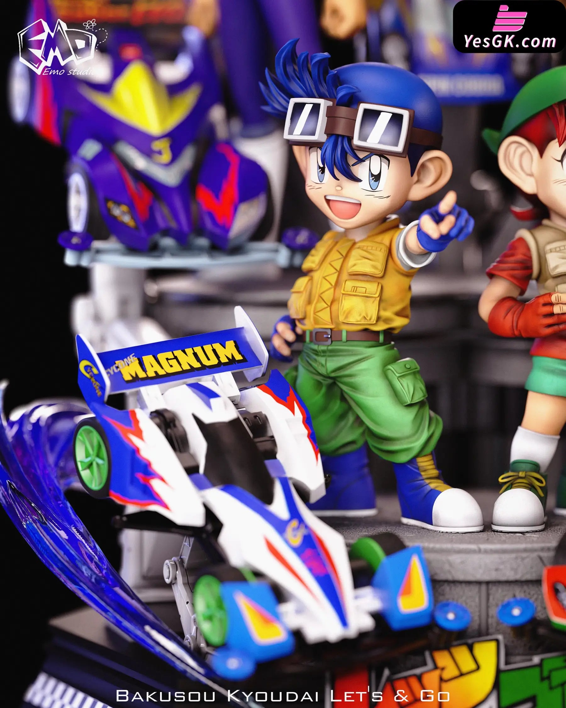 Bakusou Kyoudai Let's & Go!! Takaba Ryo Resin Statue - EMO Studio