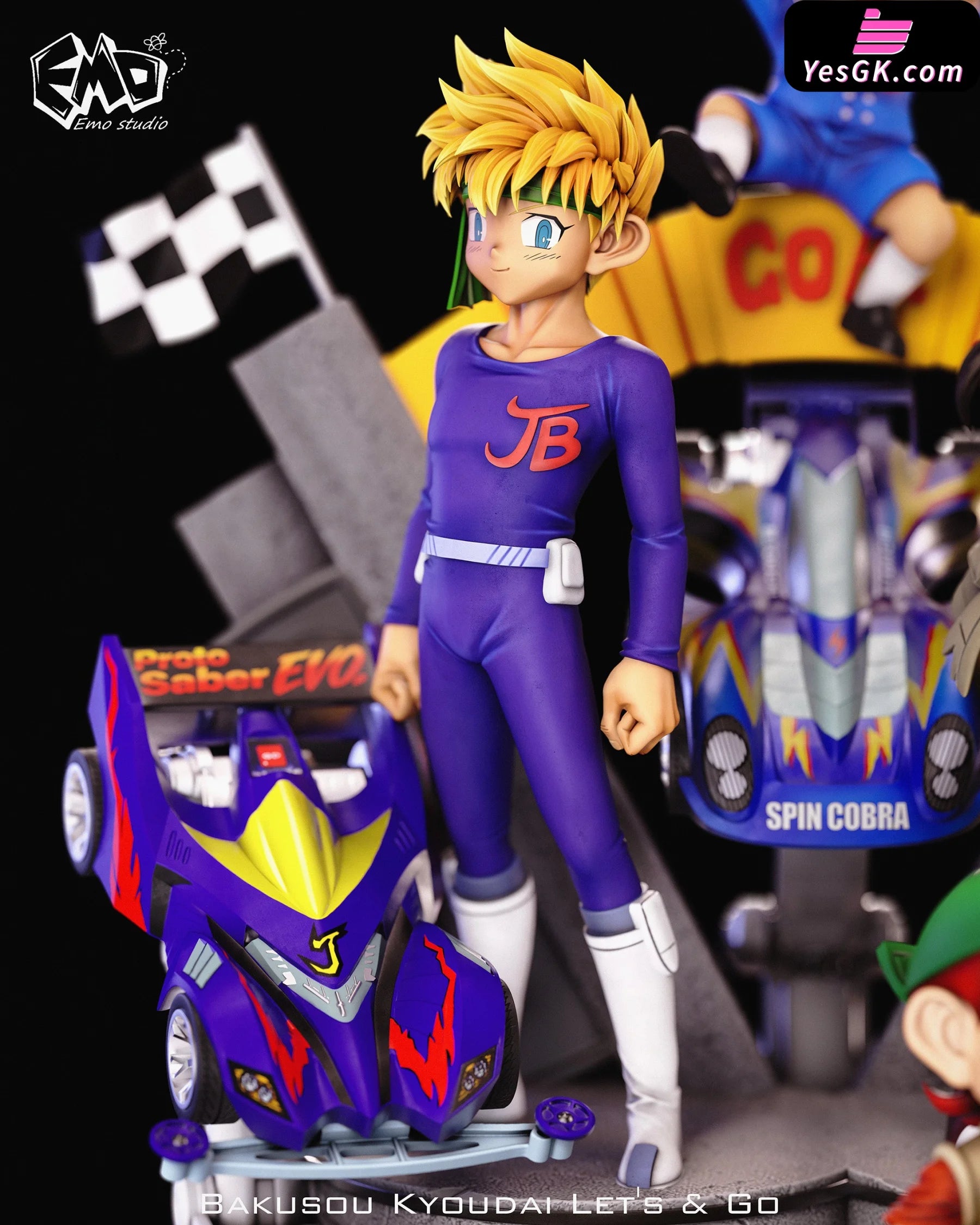 Bakusou Kyoudai Let's & Go!! Takaba Ryo Resin Statue - EMO Studio Bakusou Kyoudai Let's & Go!! Takaba Ryo Resin Statue - EMO Studio