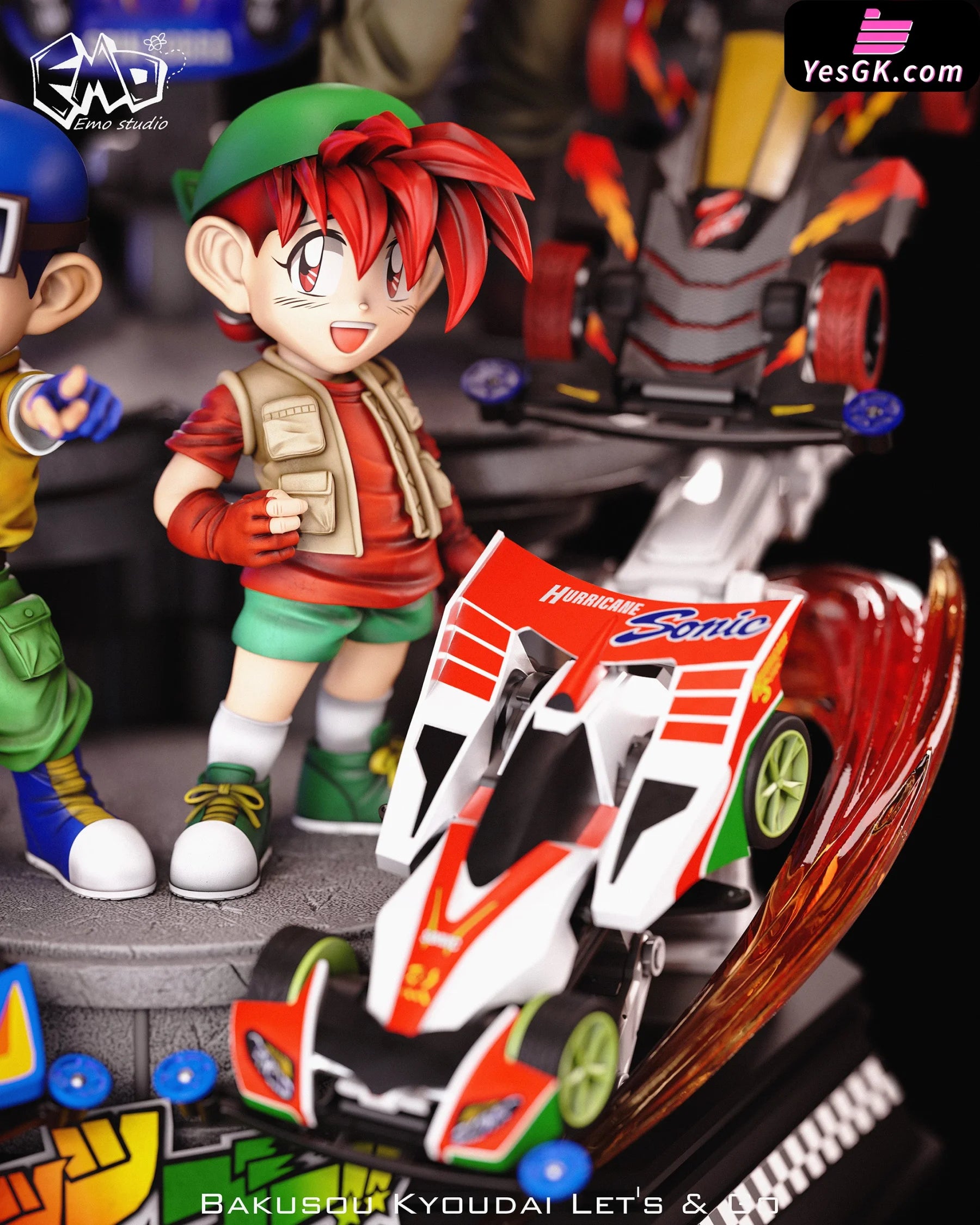 Bakusou Kyoudai Let's & Go!! Takaba Ryo Resin Statue - EMO