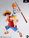 Bandai Souls Shf Adventure Prologue One Piece Luffy Nami Action Figure Bandai [Pre - Order]