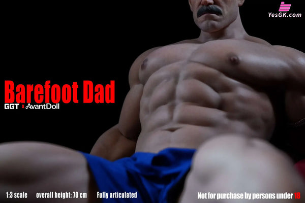 Barefoot Dad OmniMan Statue - GGT Studio x AvantDoll Studio - Others