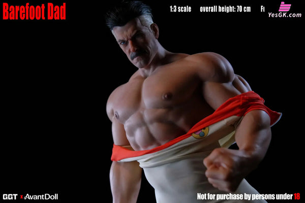 Barefoot Dad OmniMan Statue - GGT Studio x AvantDoll Studio - Others