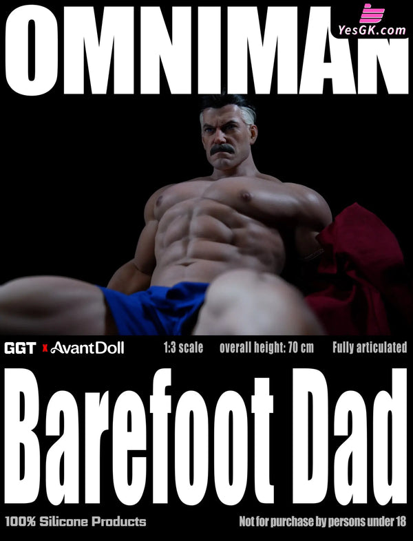 Barefoot Dad OmniMan Statue - GGT Studio x AvantDoll Studio - Others