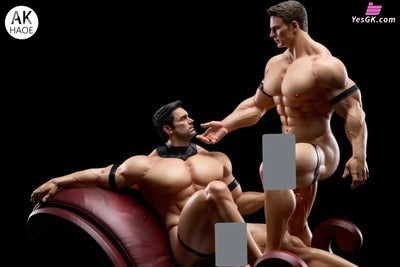 Bat-man & Captain-America 1/6 GK Statue - AK-HAOE Studio [Pre-Order] Others