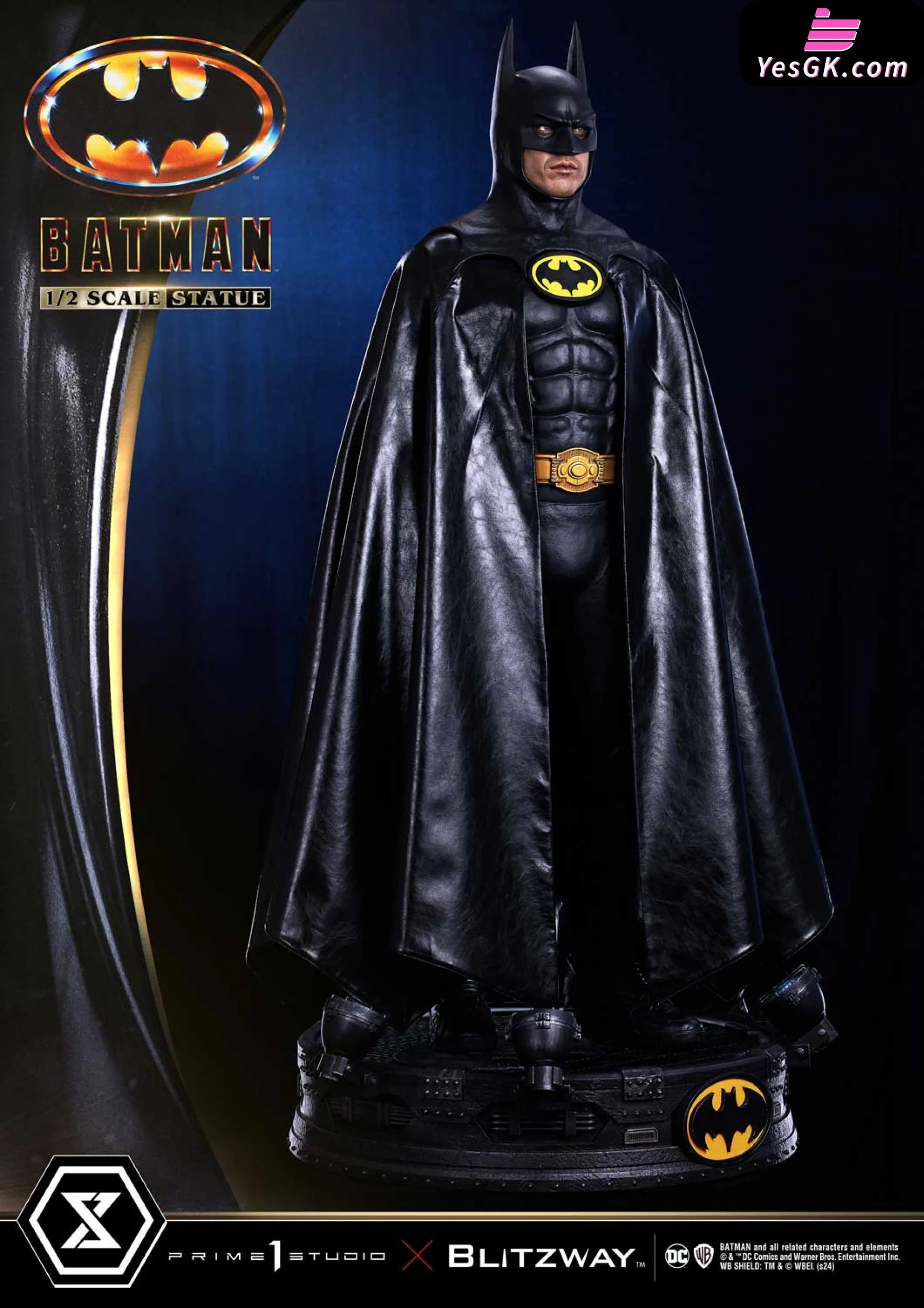 Batman 1989 Hdmmdc-08 (Licensed) Statue - Prime 1 Studio [Pre-Order] Deposit / 1/2 Scale Dc Comics