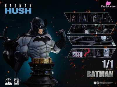 Dc Batman Bust Resin Statue - Limit Studio & Penguin Toys Studio [Pre - Order] Comics