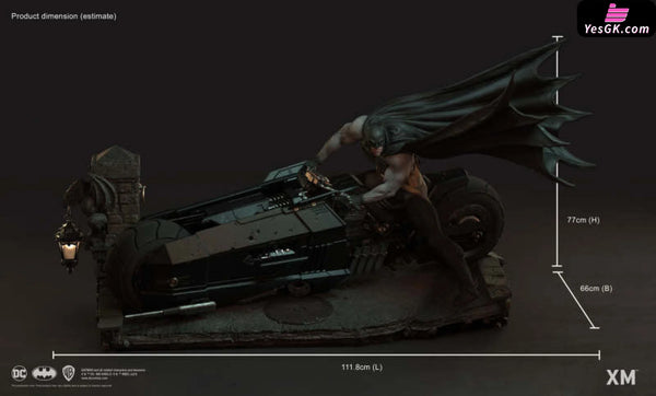 Batman White Knight 1/4 Scale Licensed Statue - XM Studio [In-Stock] - Full Payment - DC Comics
