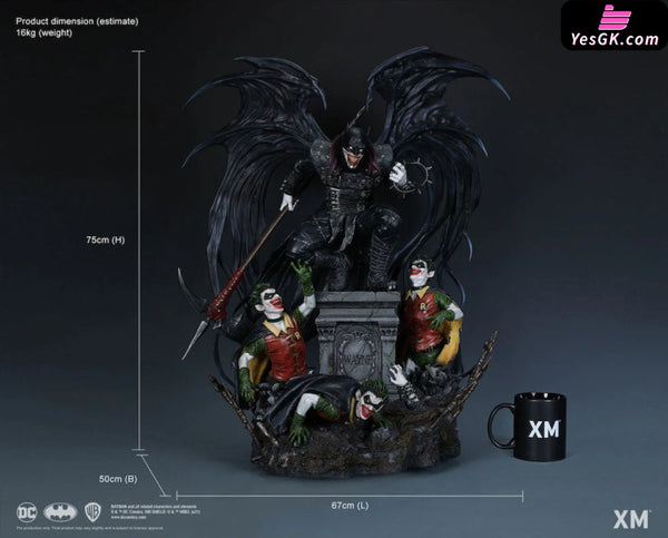 Batman Who Laughs 1/4 Scale Licensed Statue - XM Studio [In-Stock] - Full Payment - DC Comics