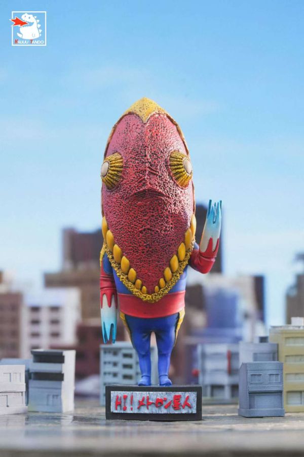 Ultraman Goodbye Childhood #1 Hello Little Monster Alien Baltan & Zetton & Alien Metron GK Statue - KAIJUU TANDO Studio [In-Stock]