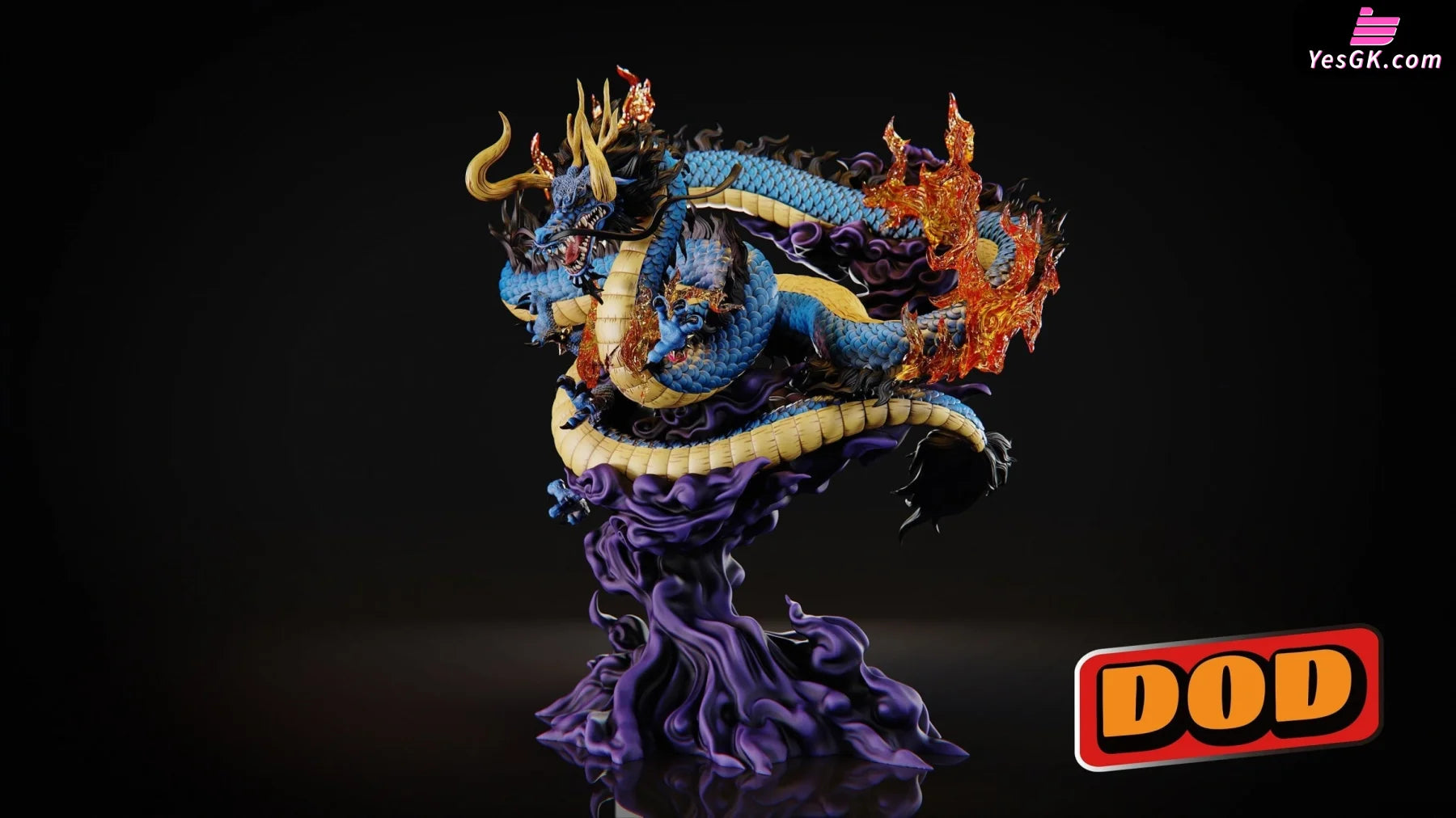 Beast Form Kaido Dragon Resin Statue - Dod Studio [Pre-Order]