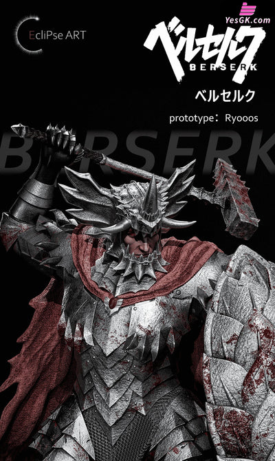 Berserk 1/6 Scale Statue Series #1 Grunbeld - EcliPse ART Studio [Pre-Order] Deposit / White mold Berserk