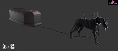 Berserk Black dog pulling coffin of Casca GK Statue - BIHS Studio [Pre-Order] Berserk