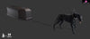Berserk Black dog pulling coffin of Casca GK Statue - BIHS Studio [Pre-Order] Berserk