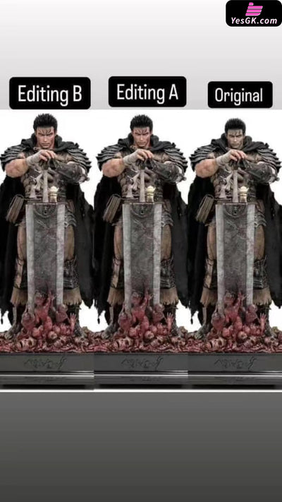 Berserk Black Swordsman Guts (Licensed) Statue - JND Studio [Pre-Order] Berserk