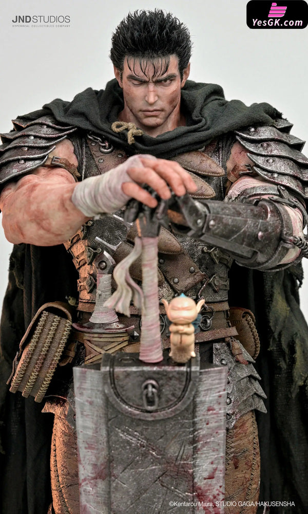 Berserk Black Swordsman Guts (Licensed) Statue - JND Studio [Pre-Order] Berserk