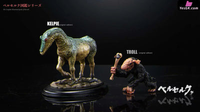 Berserk Desktop-level Berserk Illustrated Collection Second Edition - Kelpie and Trolls GK Statue - BIHS Studio