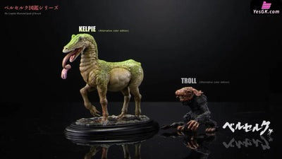 Berserk Desktop-level Berserk Illustrated Collection Second Edition - Kelpie and Trolls GK Statue - BIHS Studio